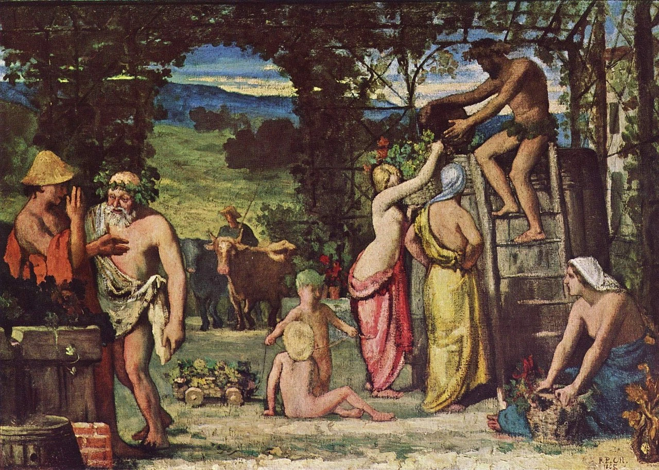 Pierre Puvis de Chavannes - Il torchio, Wallraf, Richartz, Museum & Fondation Corboud